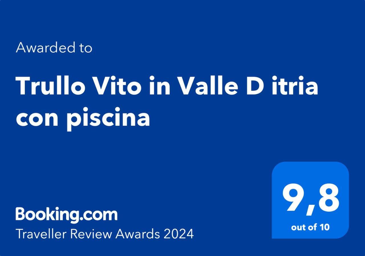 마르티나프란카 Trullo Vito In Valle D Itria Con Piscina 빌라 외부 사진